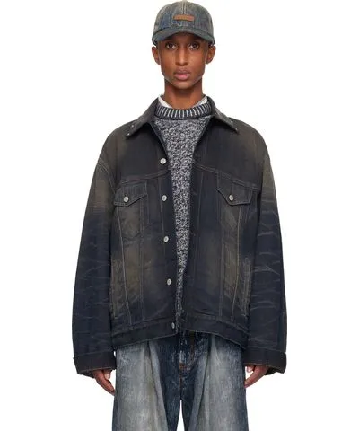 Acne Studios Blue Oversized Fit Denim Jacket