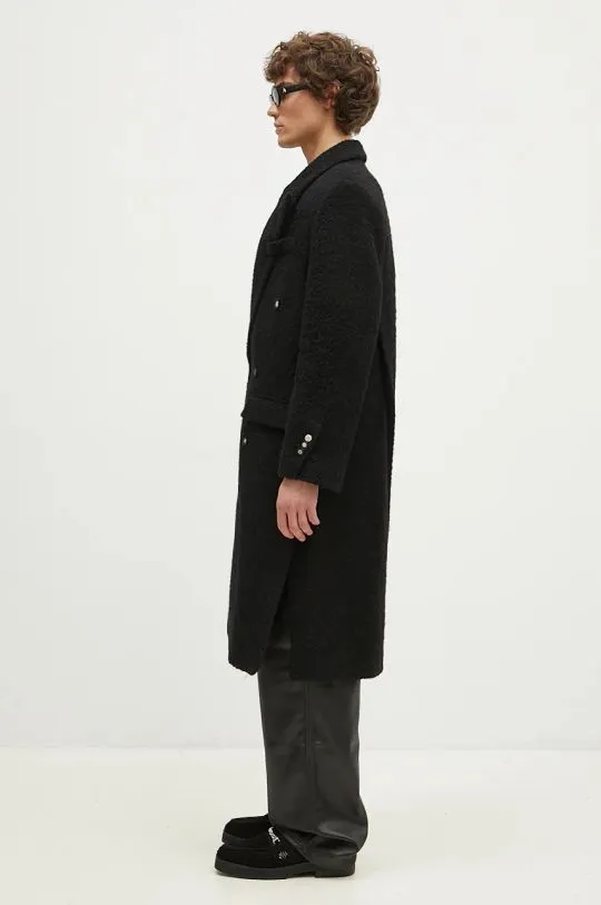 Ader Error wool coat black color BN01FWCT0103BK