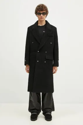 Ader Error wool coat black color BN01FWCT0103BK