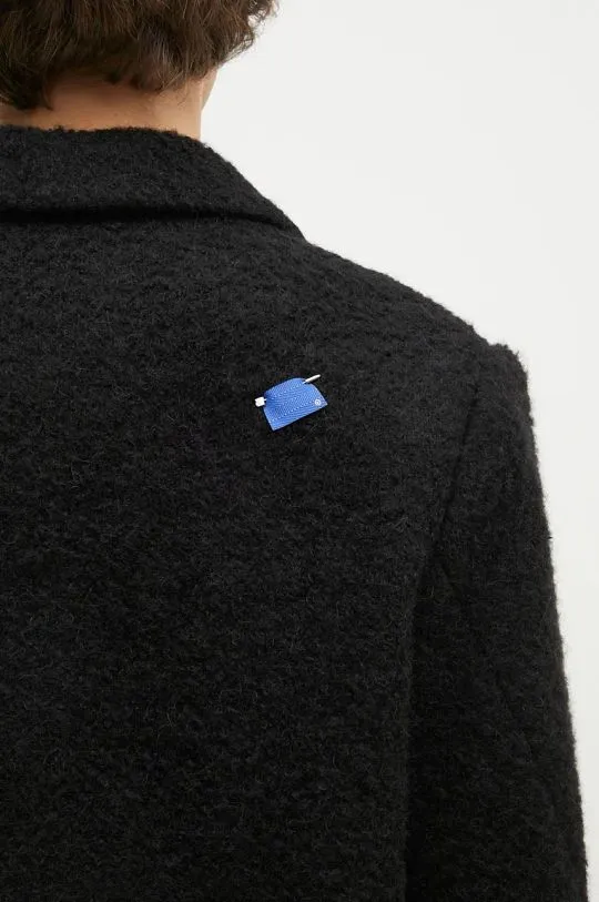 Ader Error wool coat black color BN01FWCT0103BK