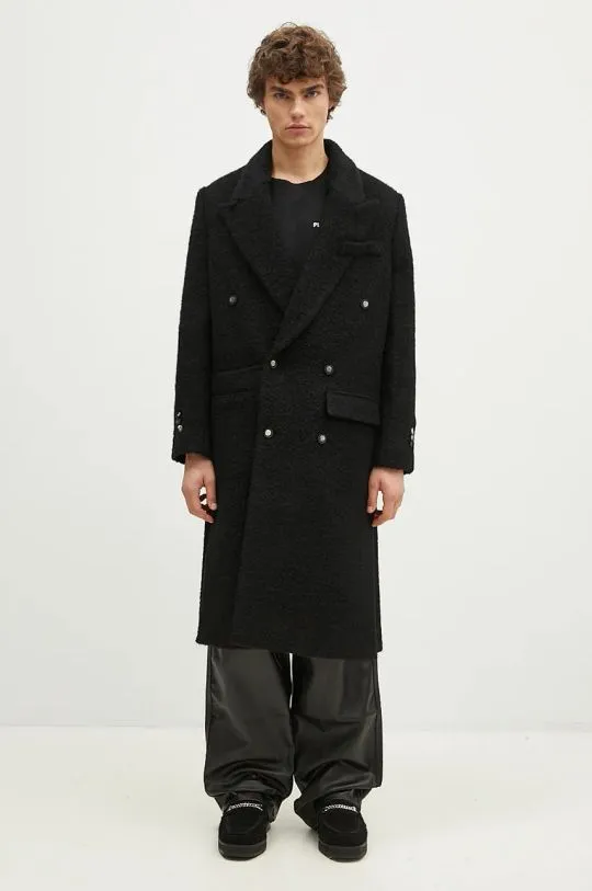 Ader Error wool coat black color BN01FWCT0103BK