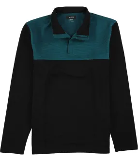 Alfani Mens Colorblock 1/4 Zip Jacket