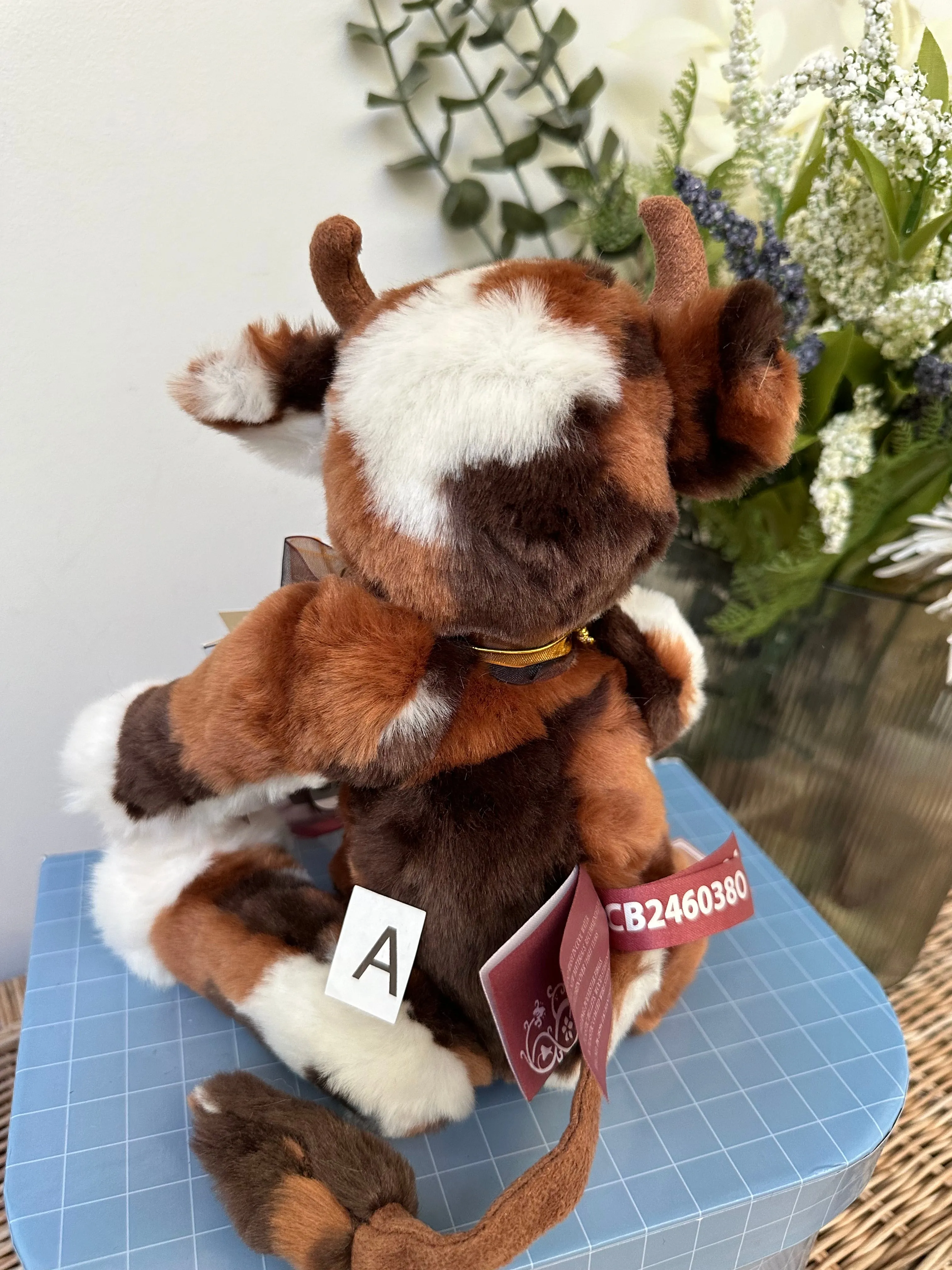 Alpine Charlie Bears 2024 Plush Collection Cow