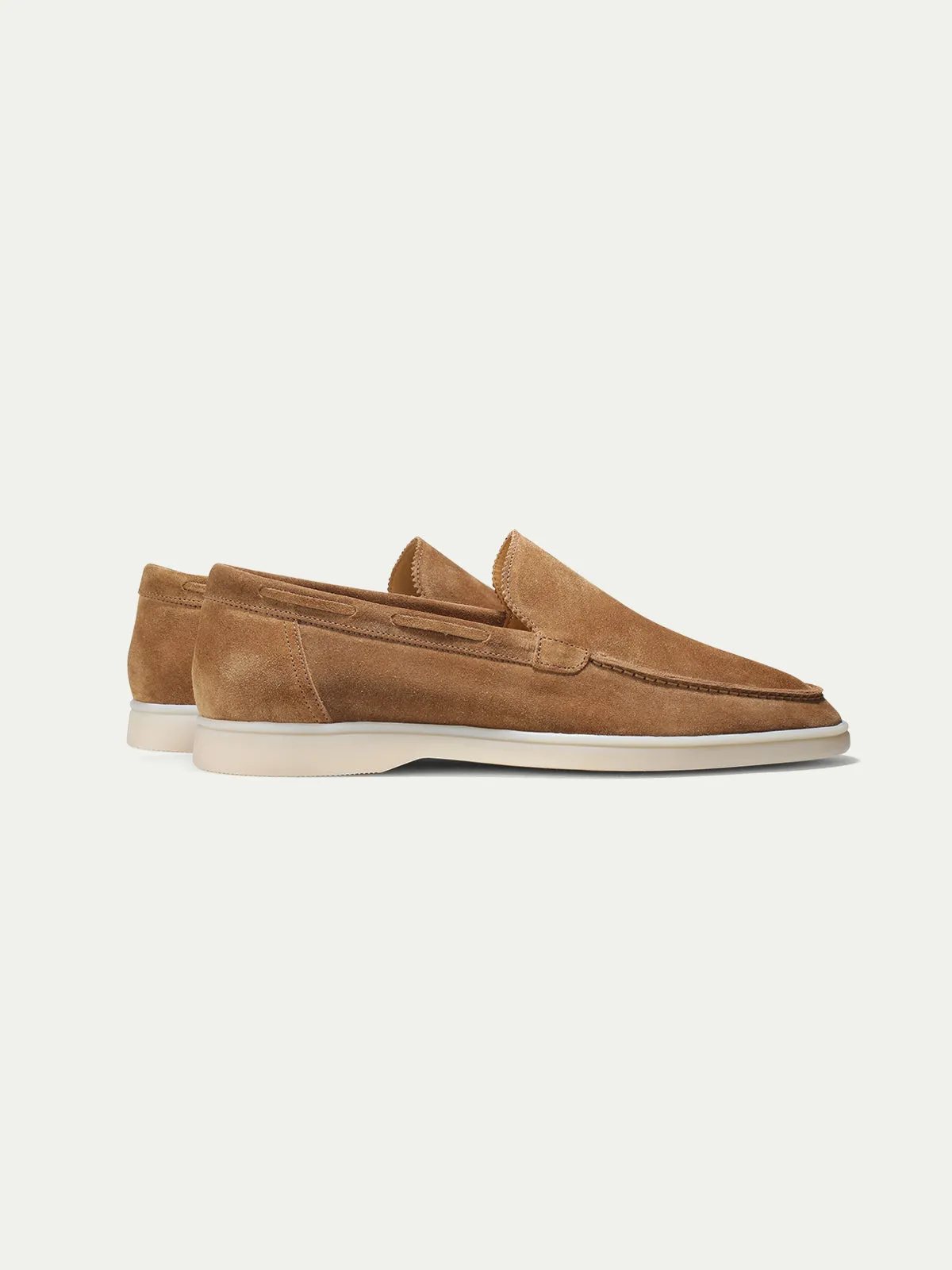 Beige Yacht Loafers