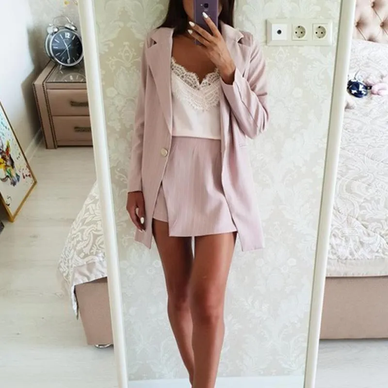 Blazer Jacket & Skirt