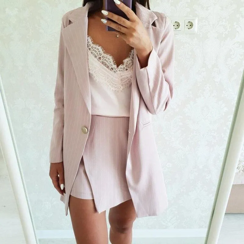 Blazer Jacket & Skirt