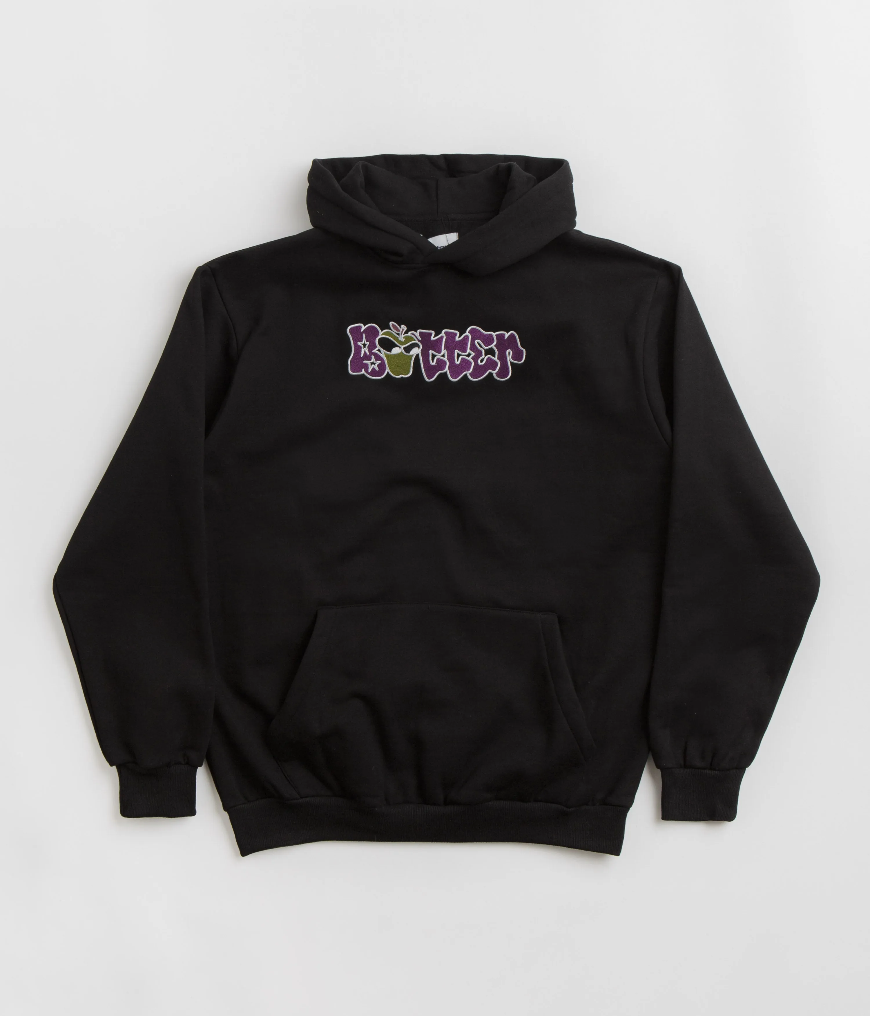 Butter Goods Big Apple Hoodie - Black