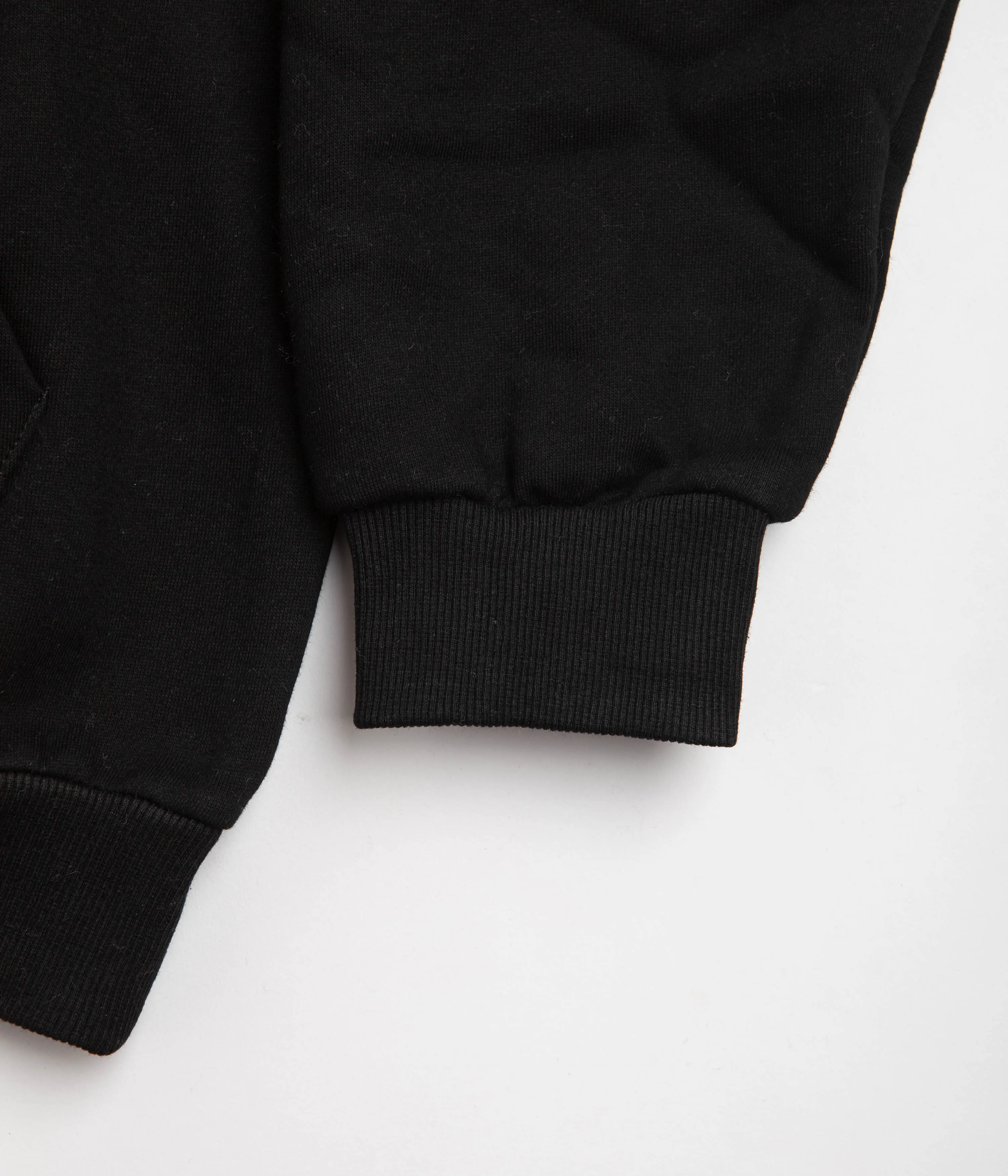 Butter Goods Internationale Embroidered Hoodie - Black