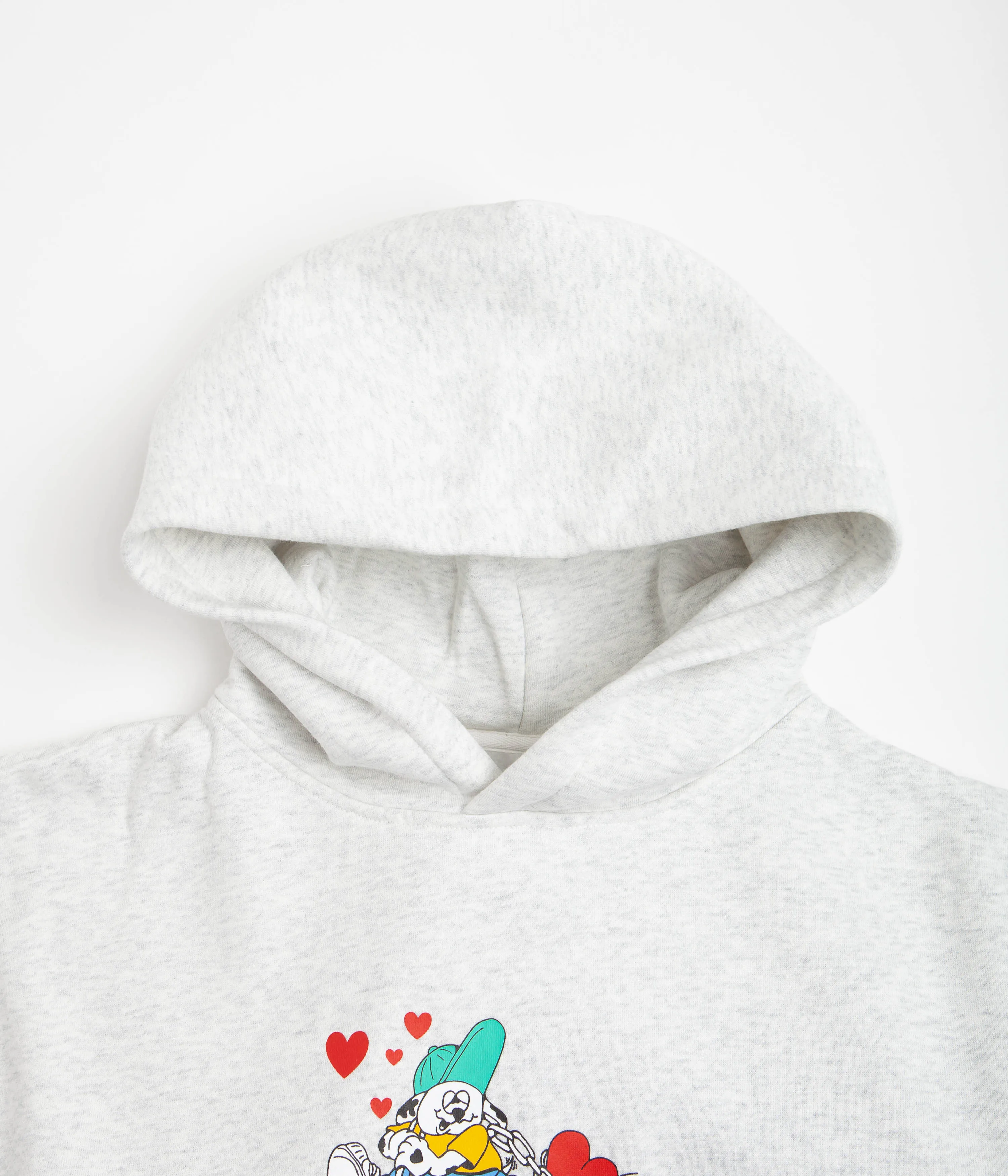 Butter Goods Puppy Love Hoodie - Ash Grey