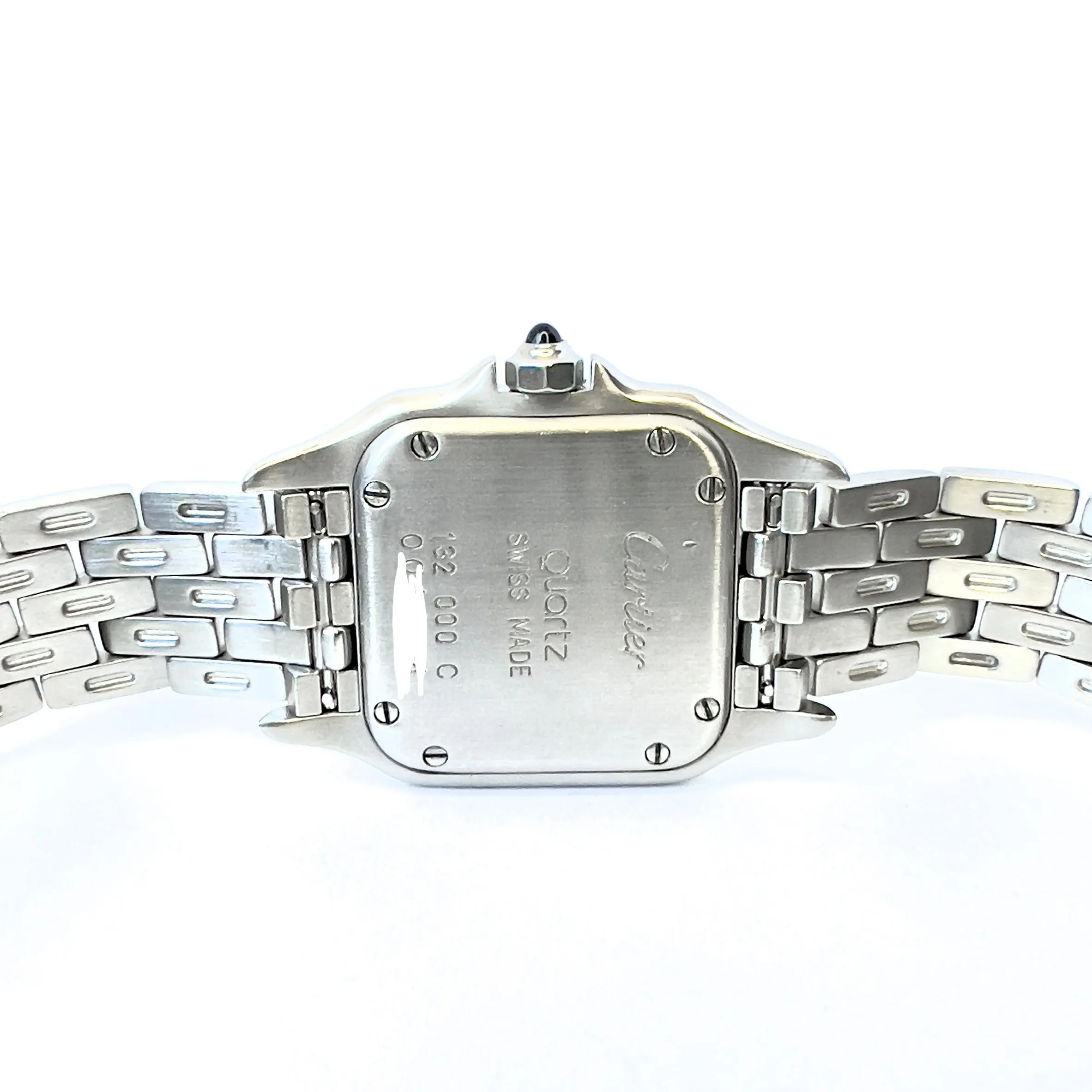 CARTIER PANTHERE Quartz 23mm Steel 0.87TCW DIAMOND Watch