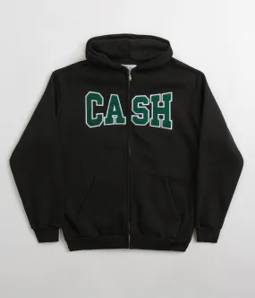 Cash Only Campus Zip-Thru Hoodie - Black