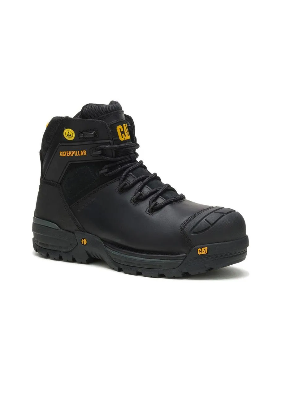 CAT Safety Shoe Excavator LT S3 WR HRO - Black