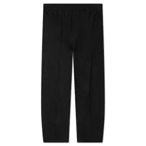 Cotton-Linen Core Pant - Black