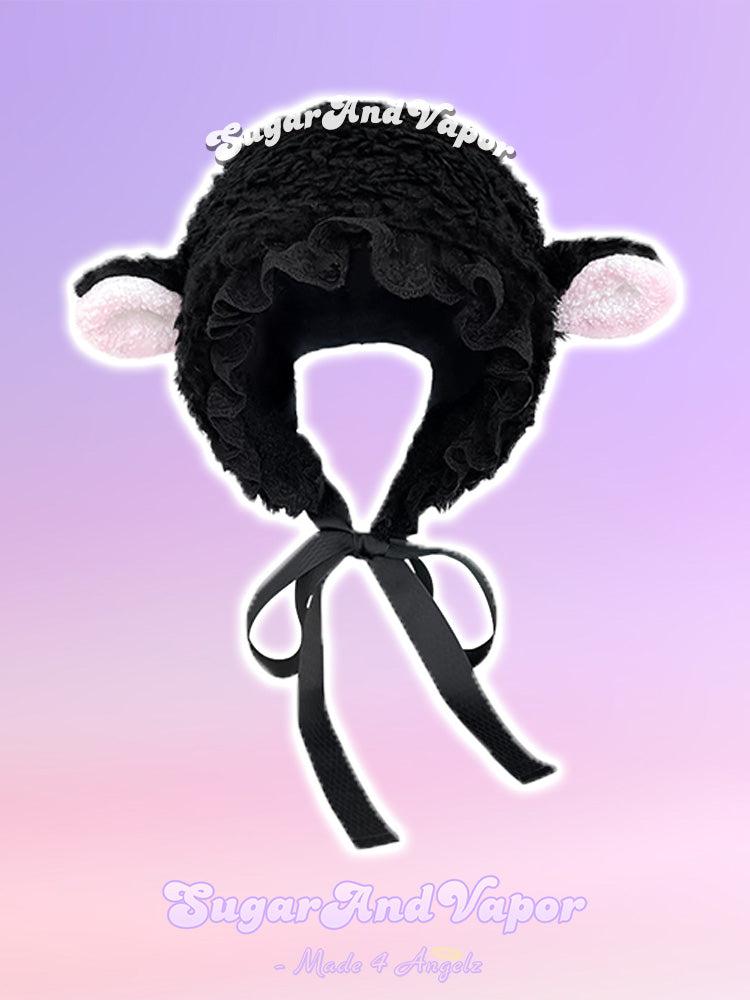 Cute Furry Lamb Lolita Hat