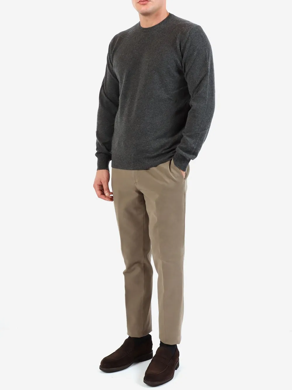 DAL 1926 1-ply cashmere crewneck sweater 