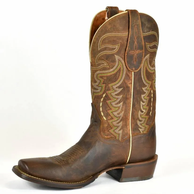 Dan Post Rodeo Cowboy Boots-Brown Leather-Cowboy Certified 2-137