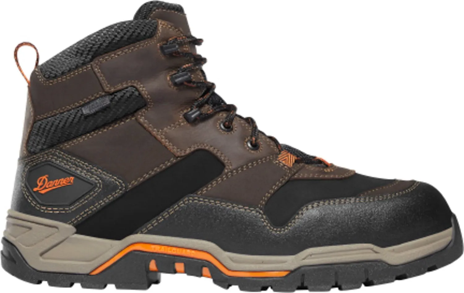 Danner Field Ranger Mens Brown Leather 6in CT Work Boots