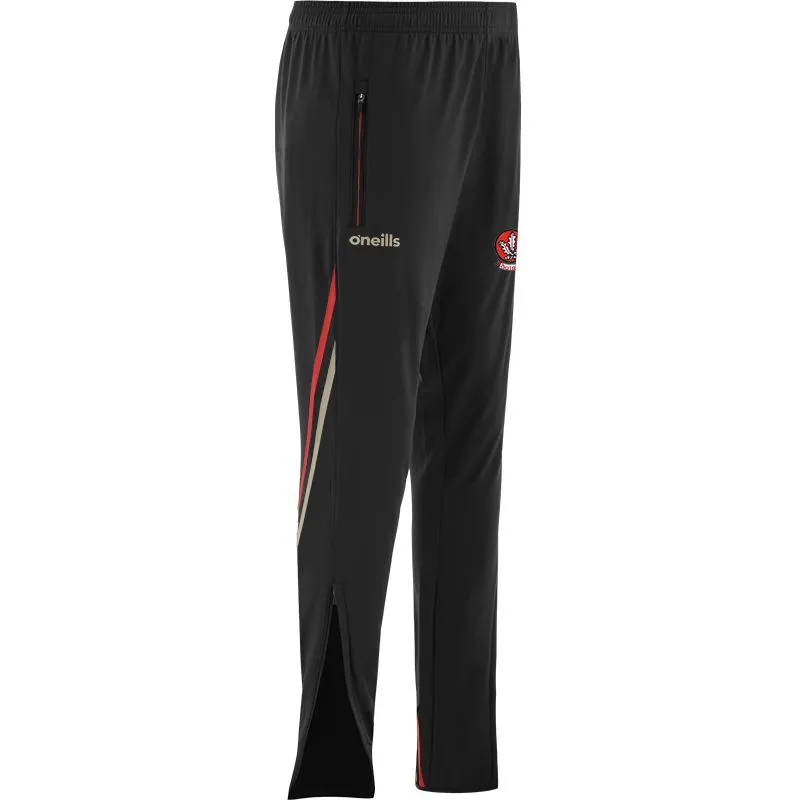 Derry GAA Kids' Weston Brushed Skinny Pants Black / Red / Beige