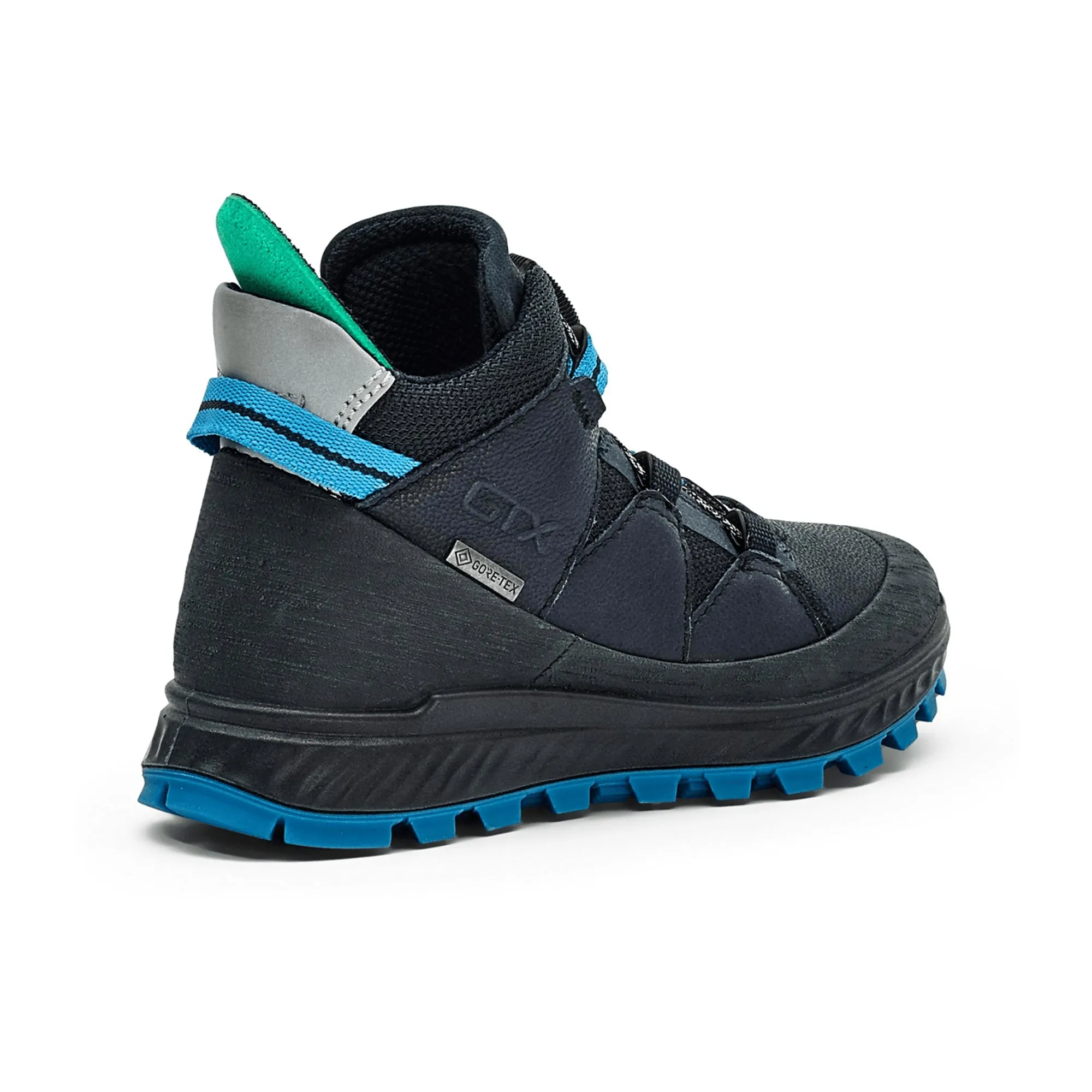 Ecco EXOSTRIKE KIDS Blue - Durable and Stylish Outdoor Boots for Children