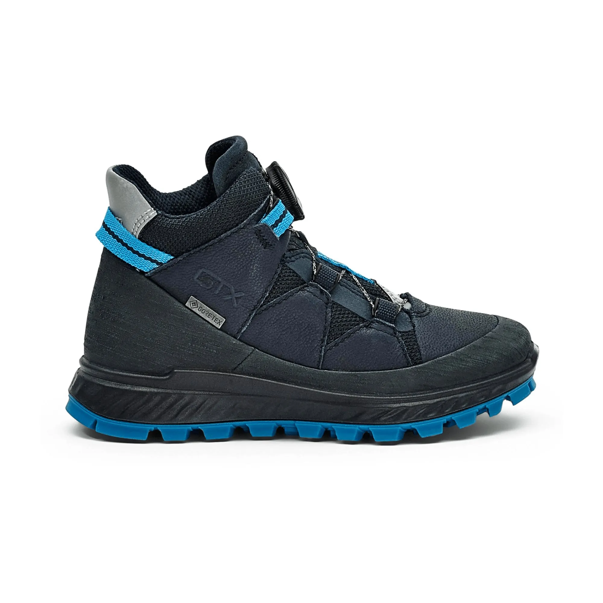 Ecco EXOSTRIKE KIDS Blue - Durable and Stylish Outdoor Boots for Children