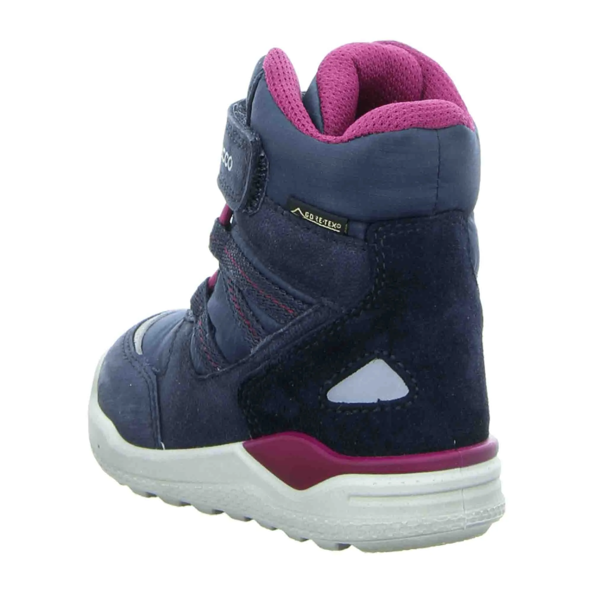 ECCO Urban Mini Kids' Winter Boots with Warm Lining - Durable and Stylish, Blue