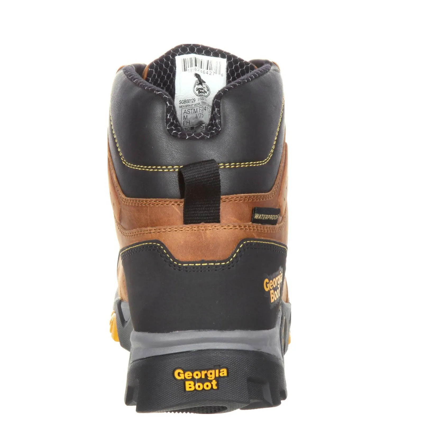 Georgia Men's 6 Amplitude Composite Toe Waterproof Work Boot - Trail Crazy Horse GB00129