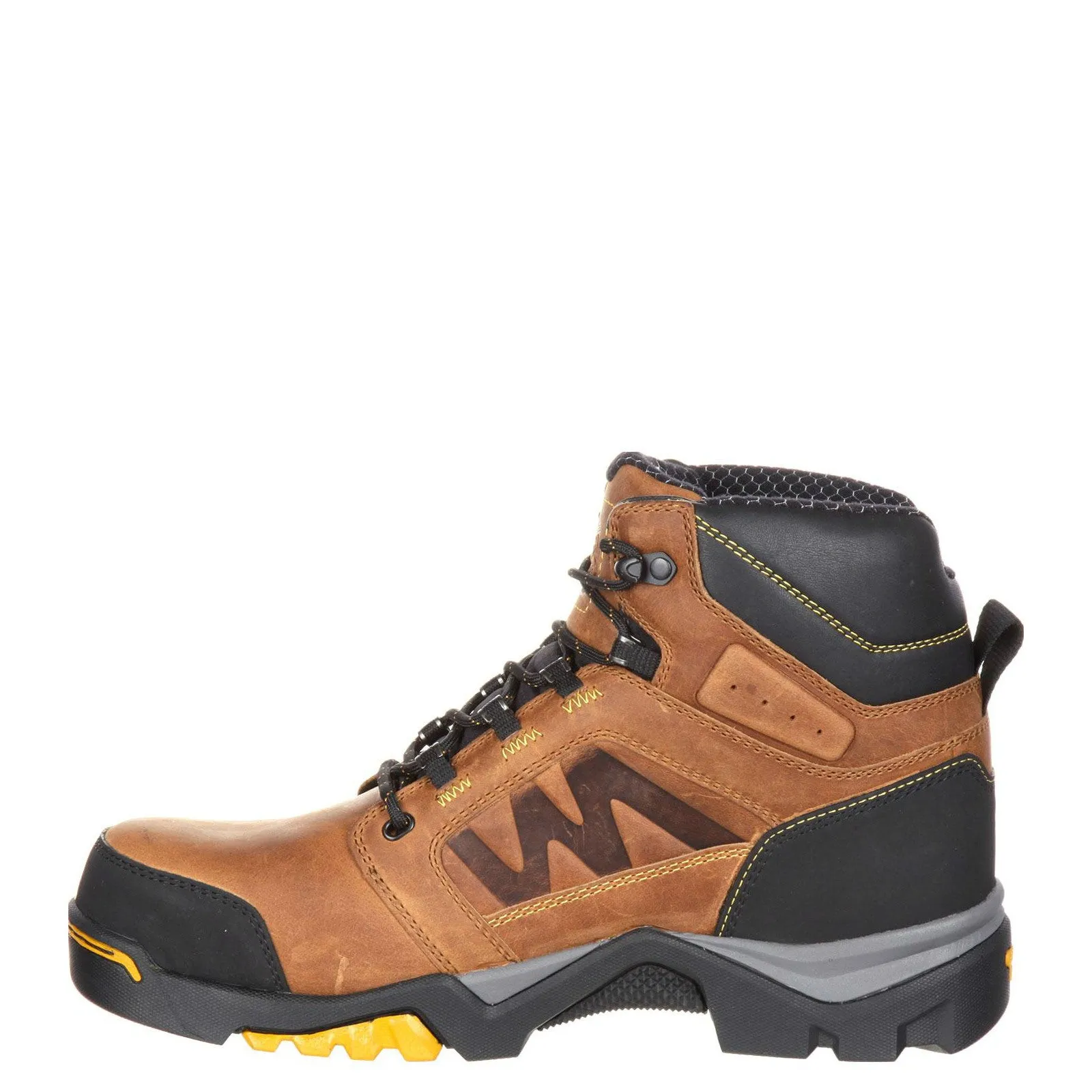 Georgia Men's 6 Amplitude Composite Toe Waterproof Work Boot - Trail Crazy Horse GB00129