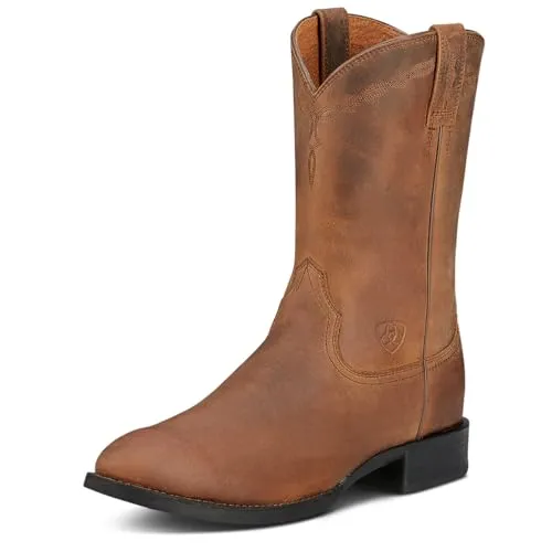 Heritage Roper Western Cowboy Square Toe Boot - Men