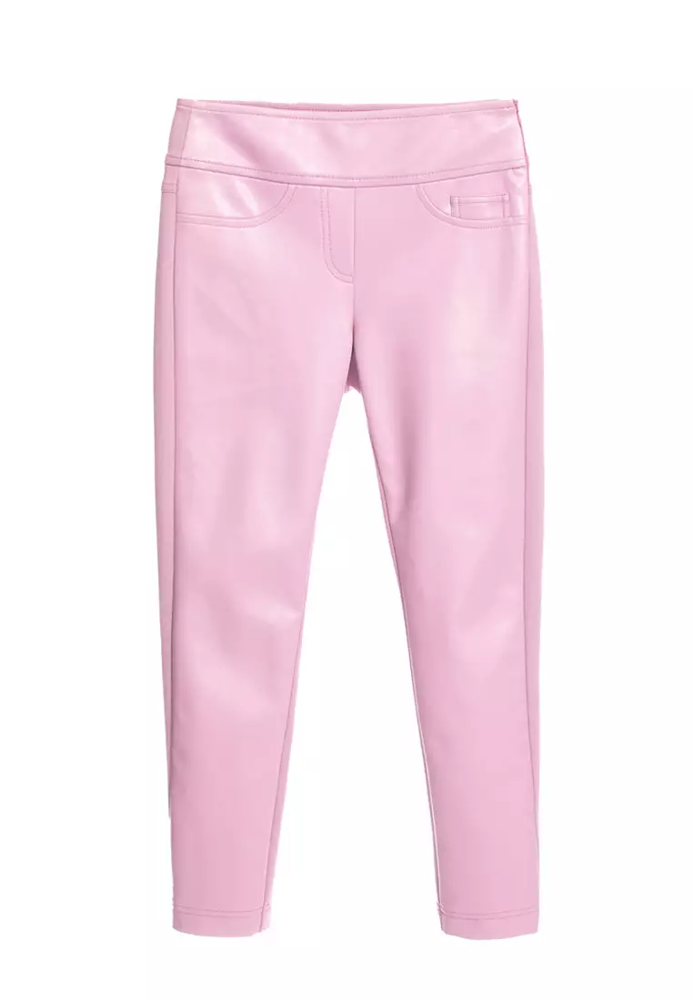 iROO Pink Basic Skinny Pants