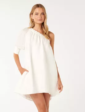 Isabelli One-Shoulder Mini Dress