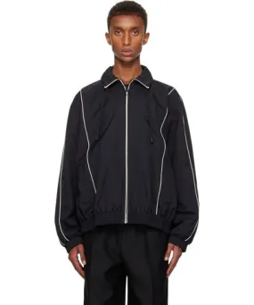 Lacoste Black Oversize Track Jacket