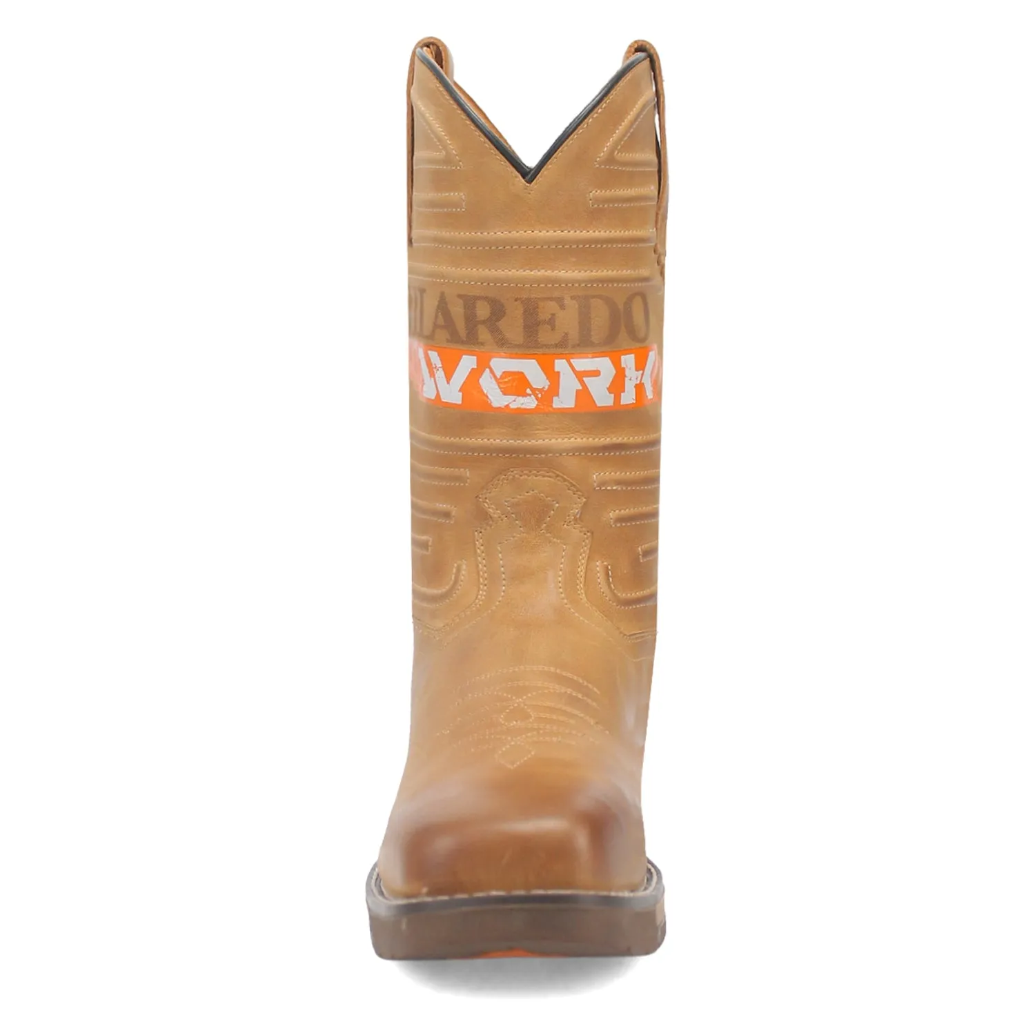 Laredo Mens Workhorse Tan Leather Work Boots