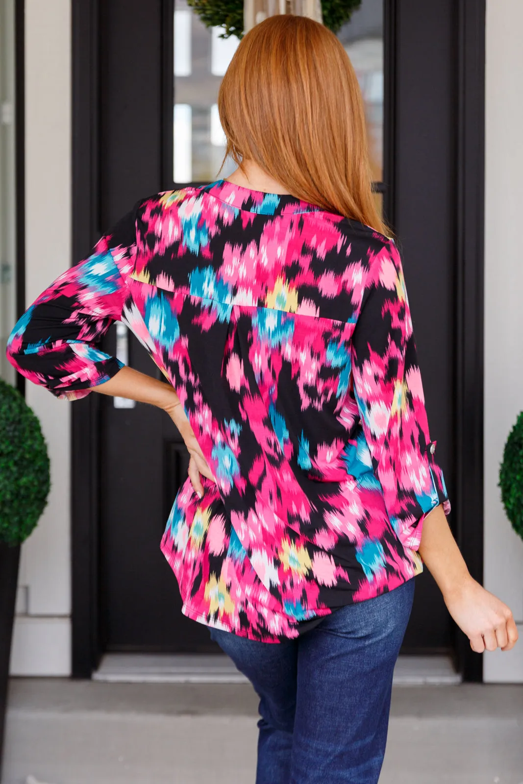 Larsyn Blouse in Painted Floral