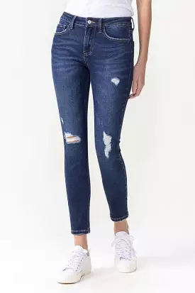 Lovervet Full Size Chelsea Midrise Crop Skinny Jeans