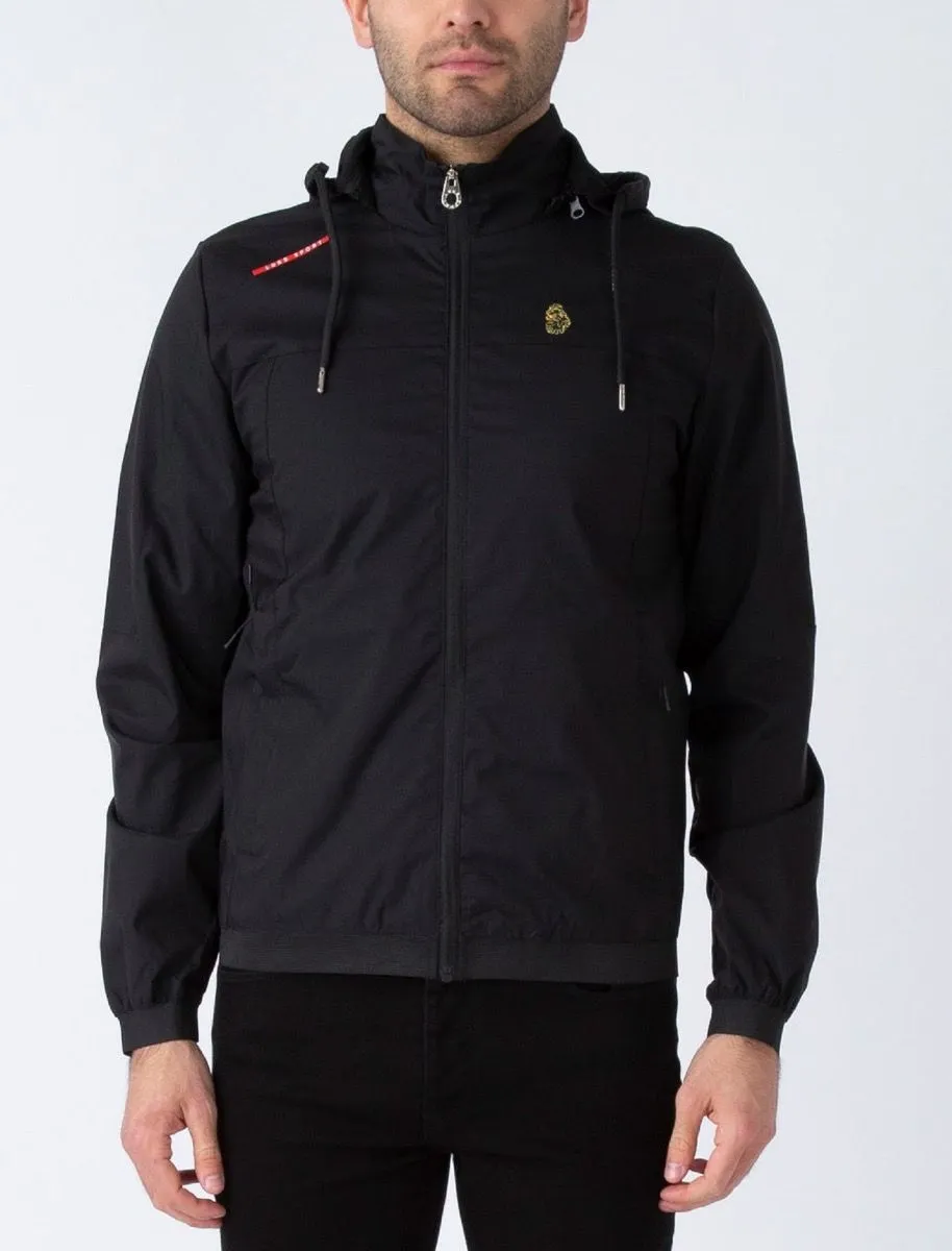 Luke 1977 Brownhills Benyon Hooded Jacket Jet Black