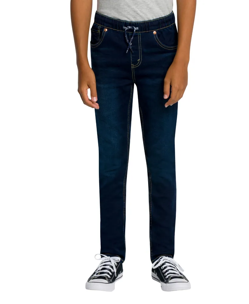 Macy's Levi's Big Boys Skinny Knit 5-Pocket Pull On Pants