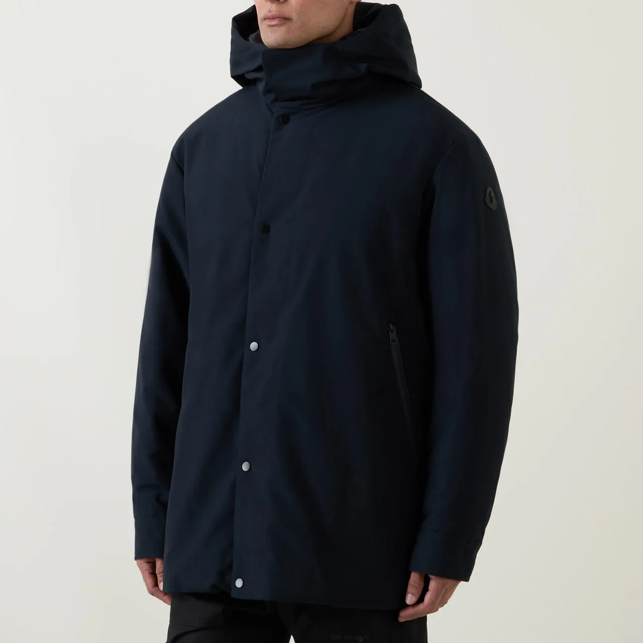 MONCLER Fowey Reversible Parka Jacket - Navy