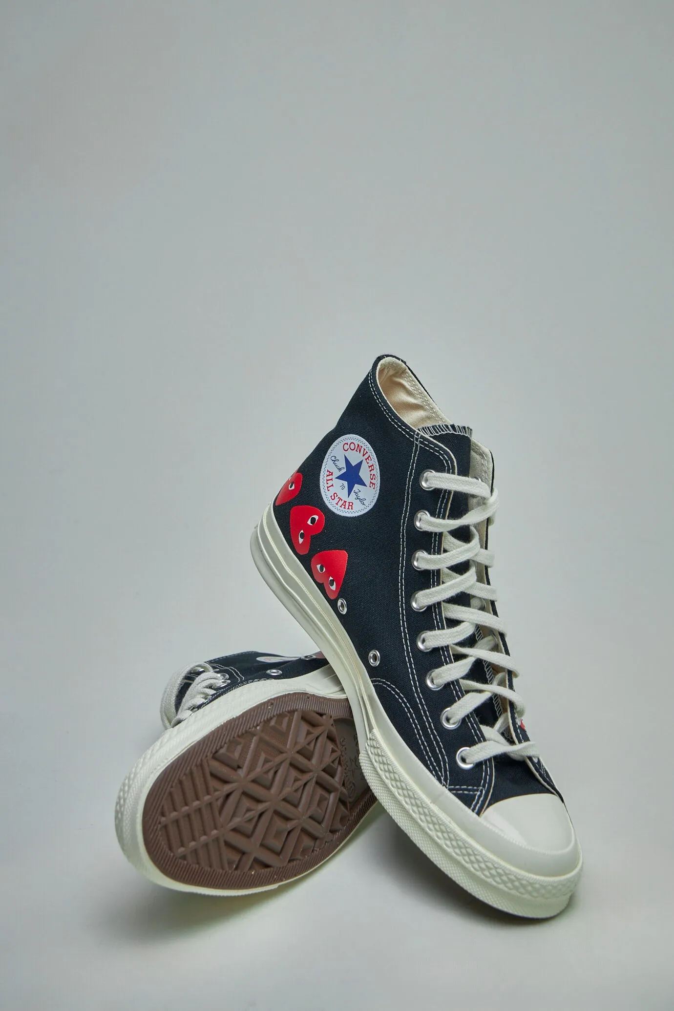 Multi Heart High Top Shoes