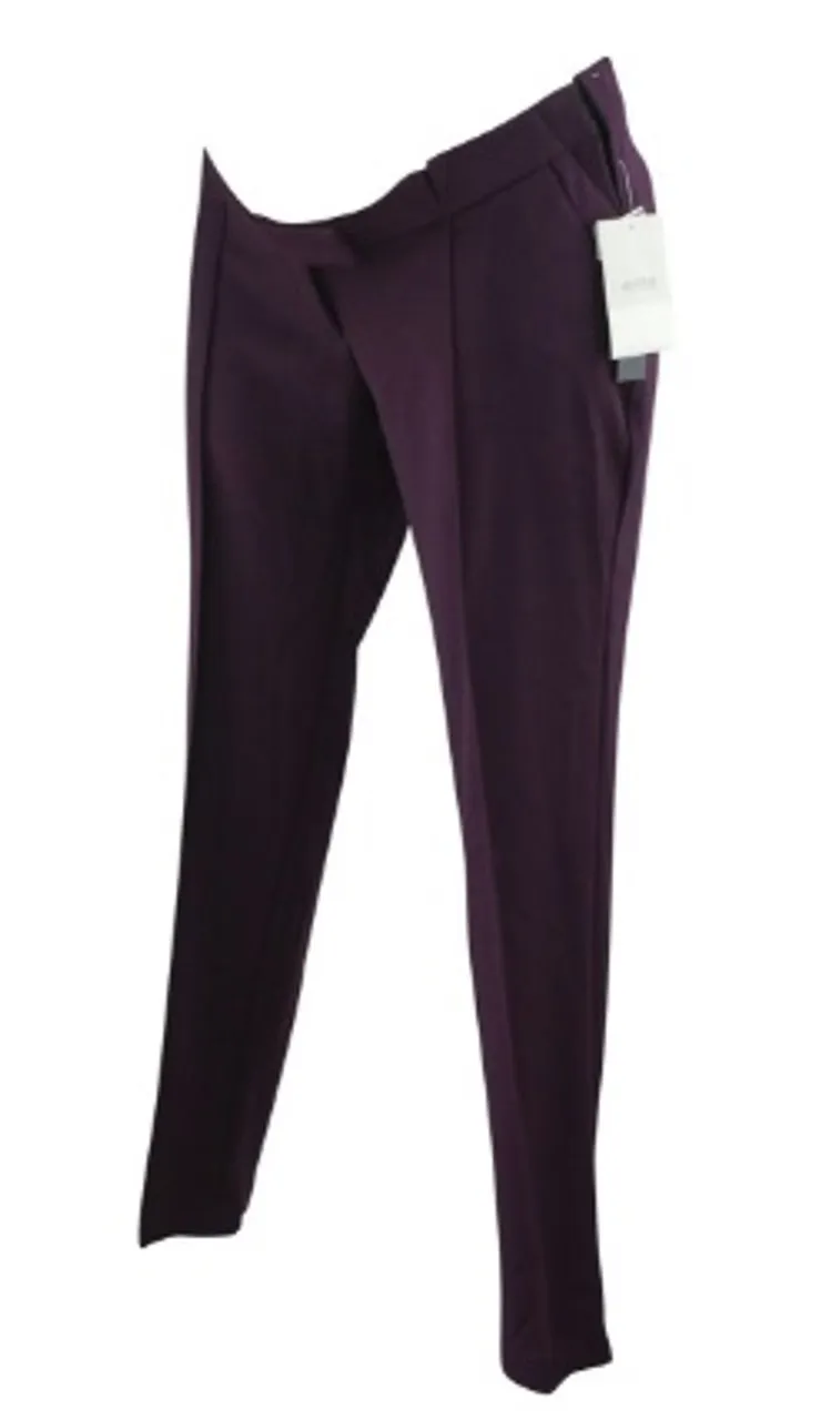 *New* Plum A Pea in the Pod Maternity Skinny Pleated Career Pants (Size Medium)