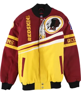 Nfl Mens Washington Redskins Embroidered Varsity Jacket