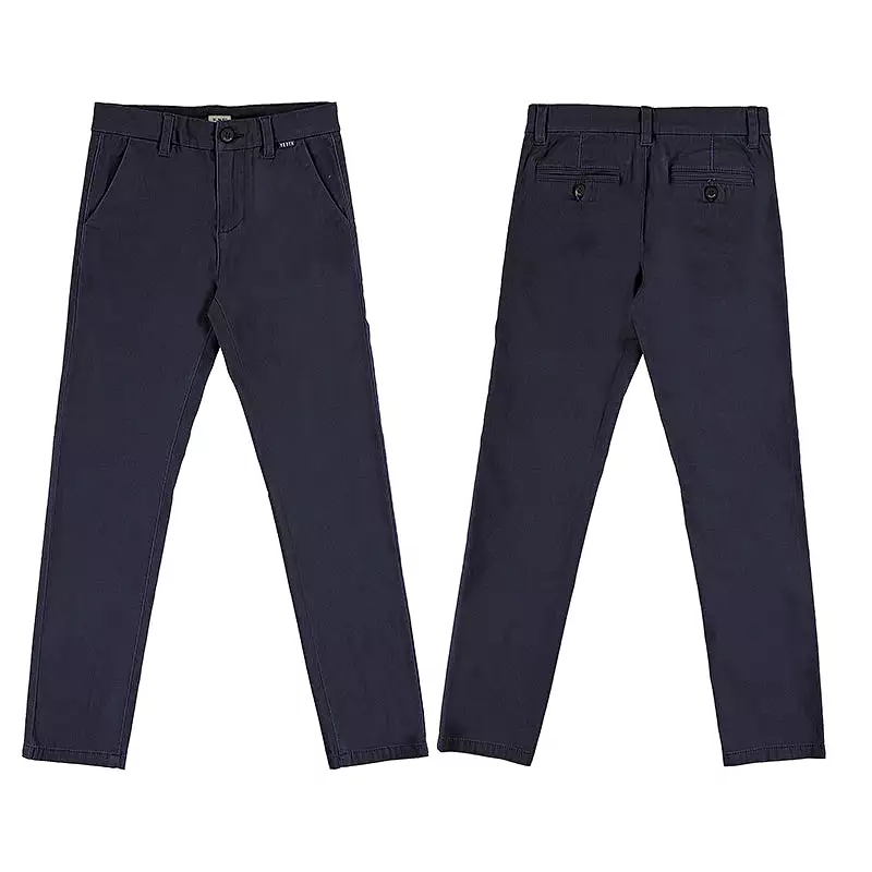 Nukutavake Basic Cotton Pant _Navy 530-31