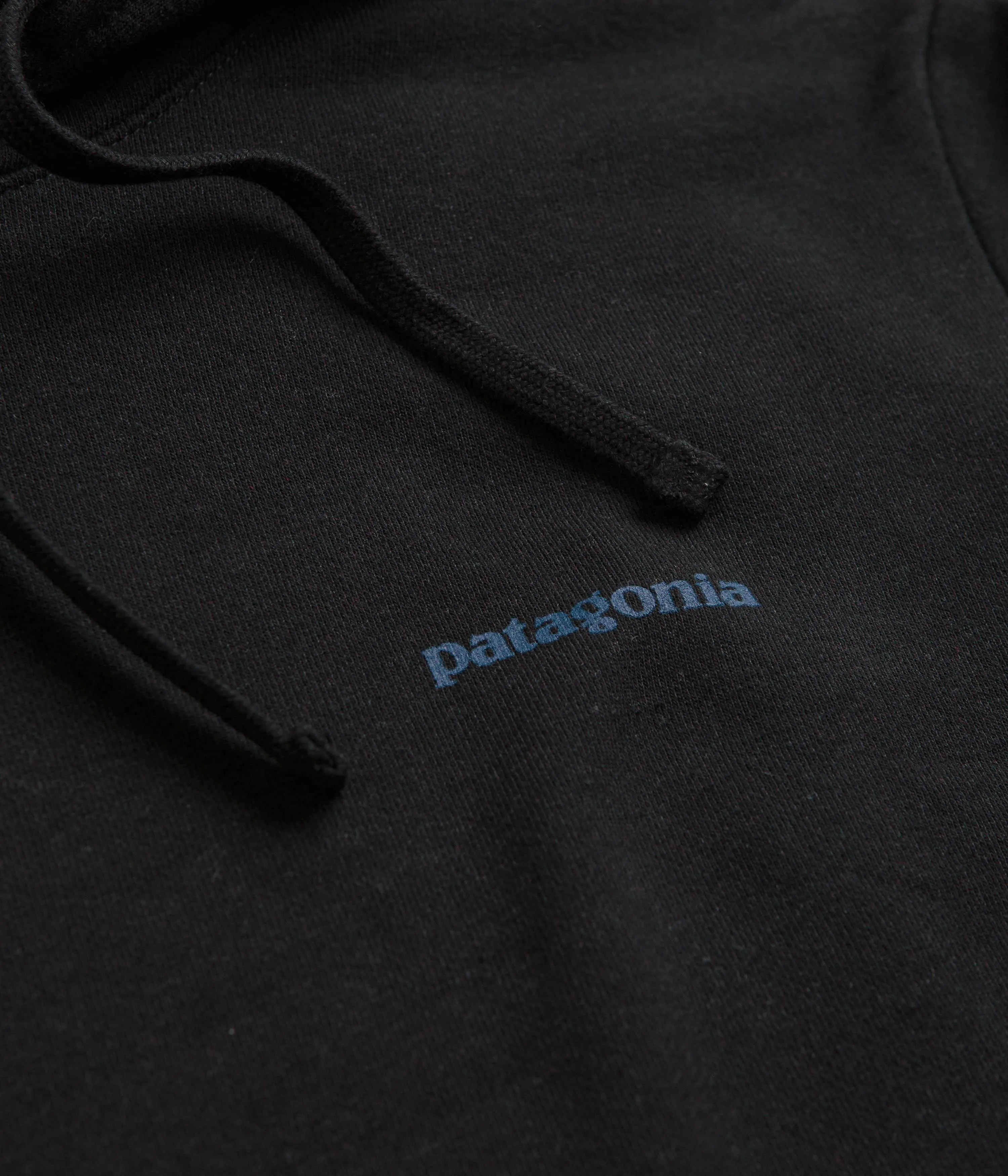 Patagonia Boardshort Logo Uprisal Hoodie - Ink Black