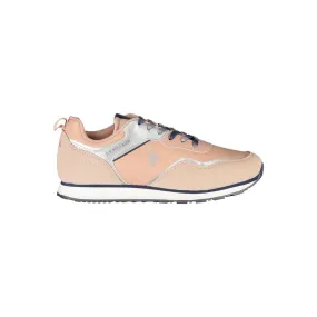 Pink Polyester Sneaker