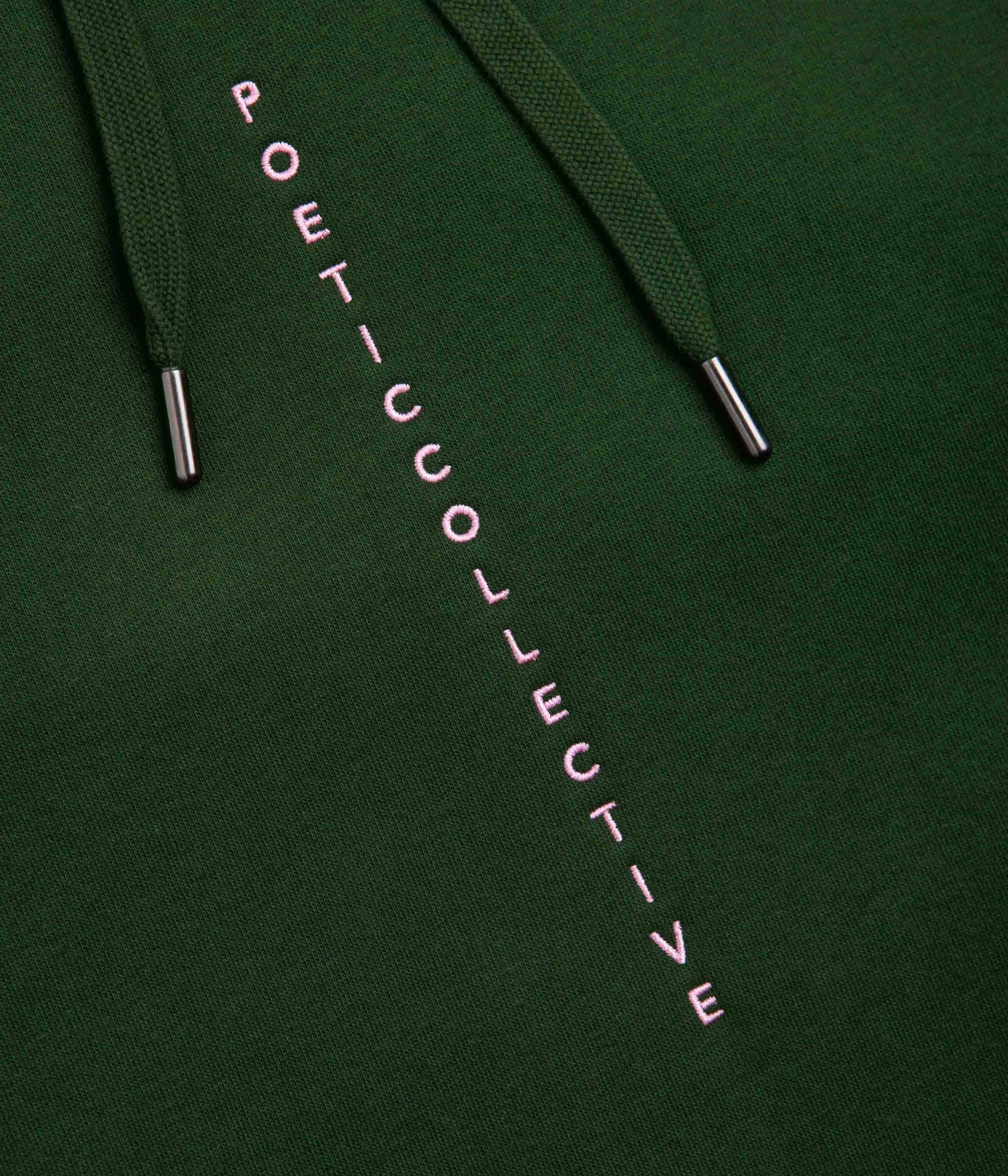 Poetic Collective Brush Stroke Hoodie - Bottle Green