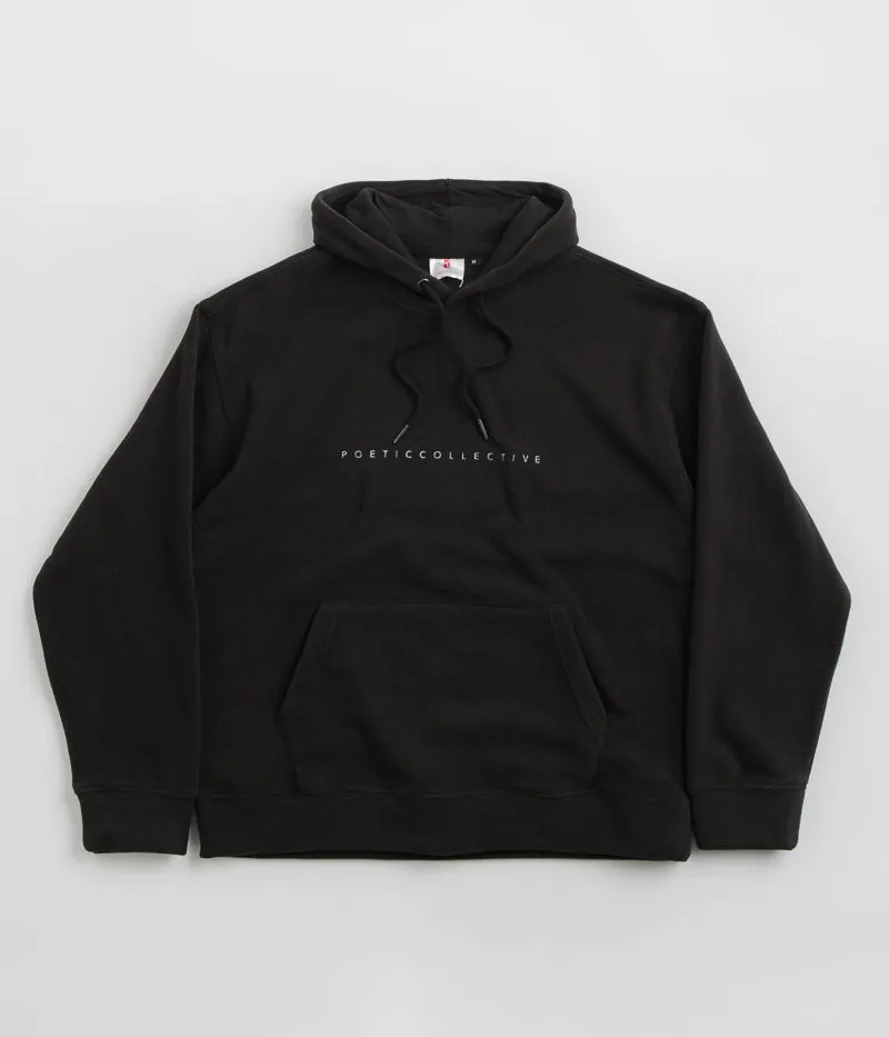 Poetic Collective Fleece Hoodie - Black