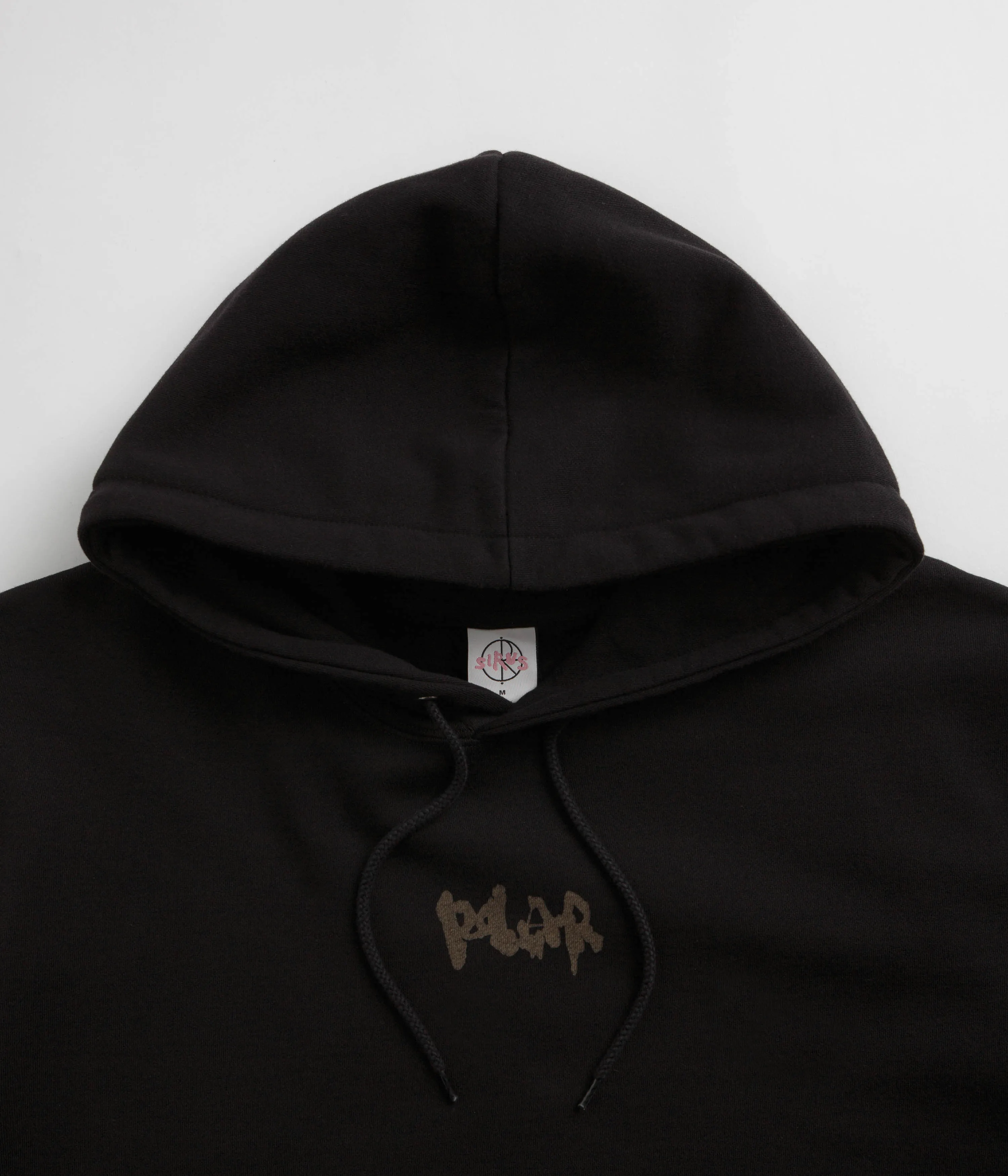 Polar Drip Logo Dave Hoodie - Black