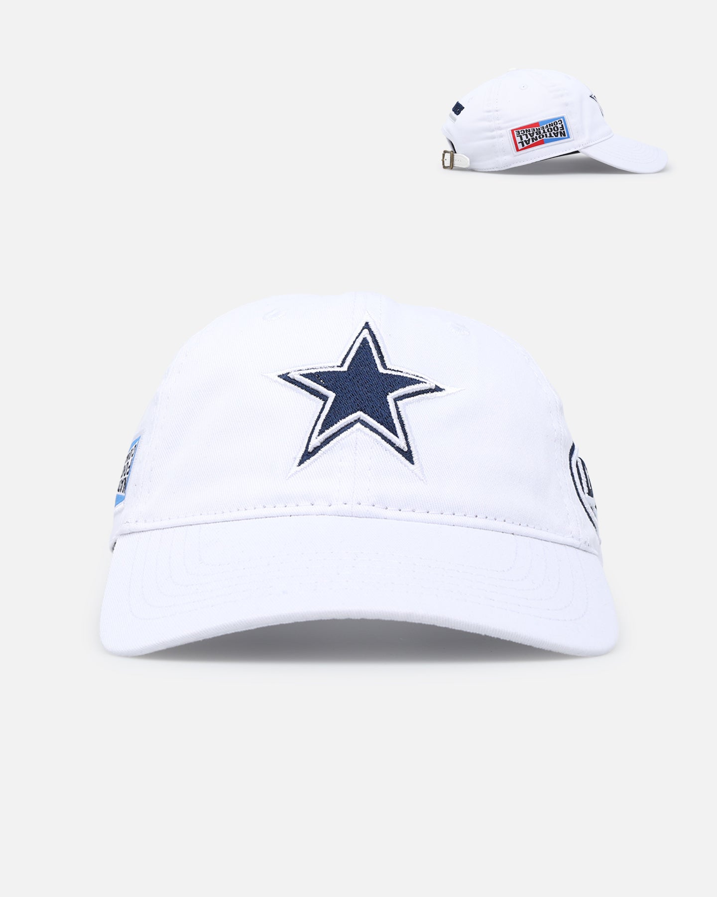 Pro Standard Dallas Cowboys Fast Lane Logo Dad Hat Strapback White