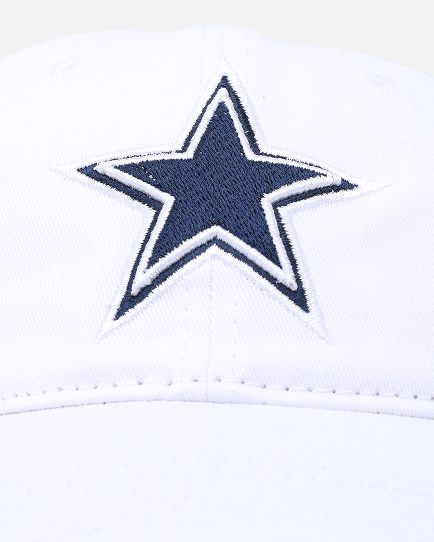 Pro Standard Dallas Cowboys Fast Lane Logo Dad Hat Strapback White