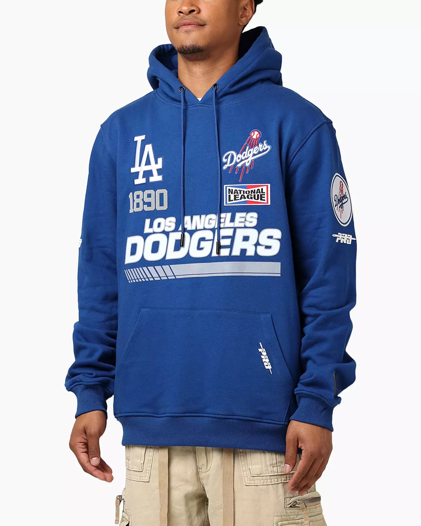 Pro Standard Los Angeles Dodgers Fast Lane Hoodie Dodger Blue