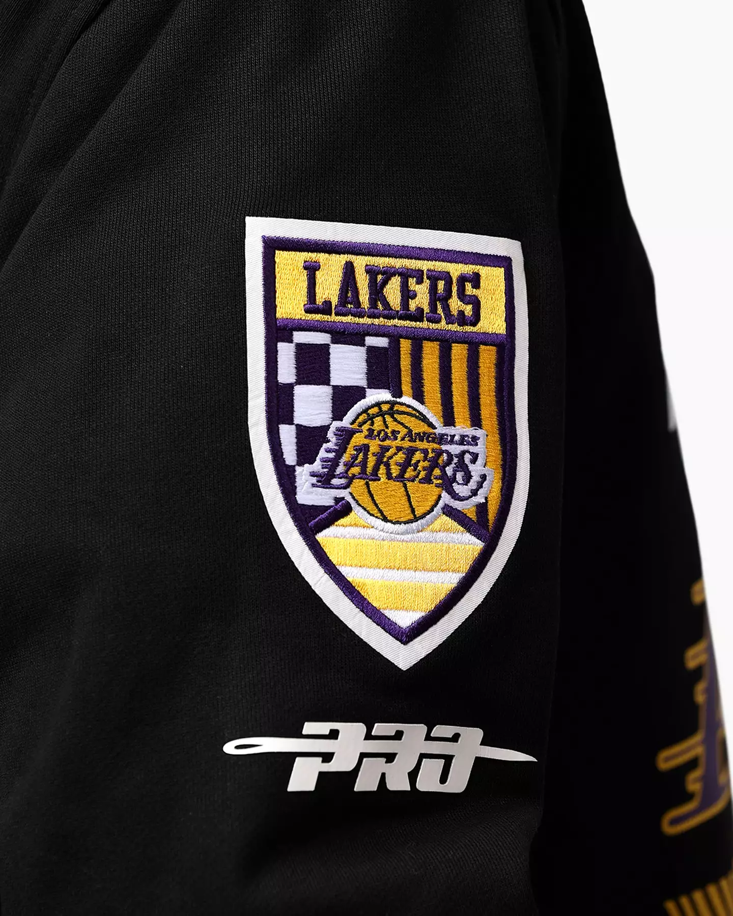 Pro Standard Los Angeles Lakers Fast Lane Hoodie Black